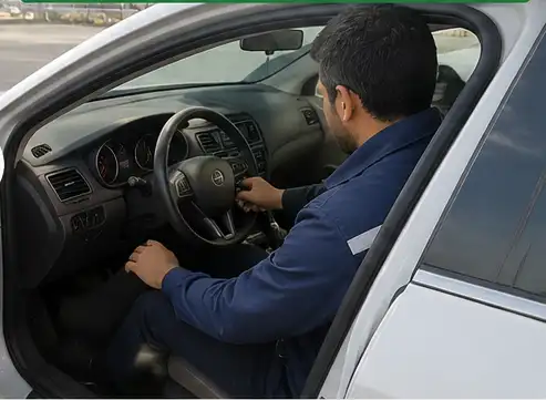 قبل از امداد: بارگیری و مهار چرخ شاسیبلند لوکس در مرند